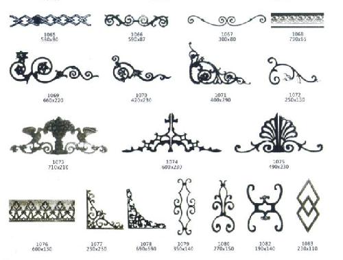 洛陽(yáng)鐵藝-護(hù)欄花件
